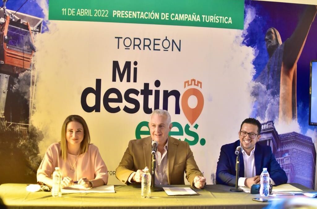Presentan la campaña “Torreón, Mi Destino Eres” para recibir a visitantes