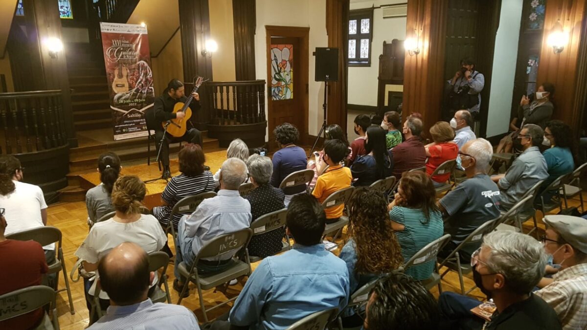 ARRANCA EN COAHUILA, CON GRAN CON ÉXITO, XXVI FESTIVAL INTERNACIONAL DE GUITARRA DE MÉXICO